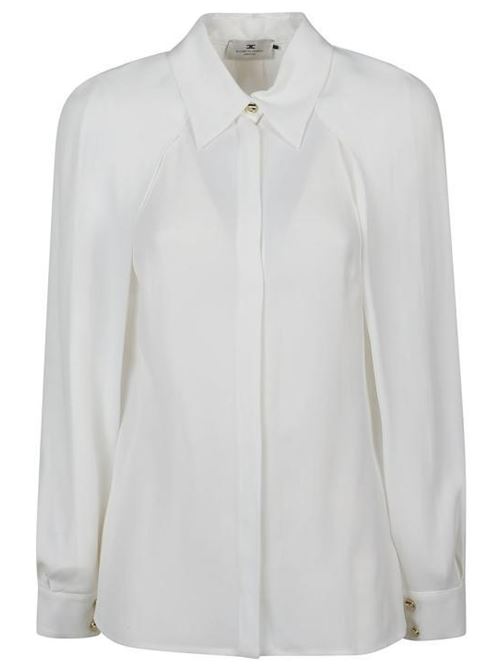 GEORGETTE SHIRT ELISABETTA FRANCHI | CA04951E2360 avorio